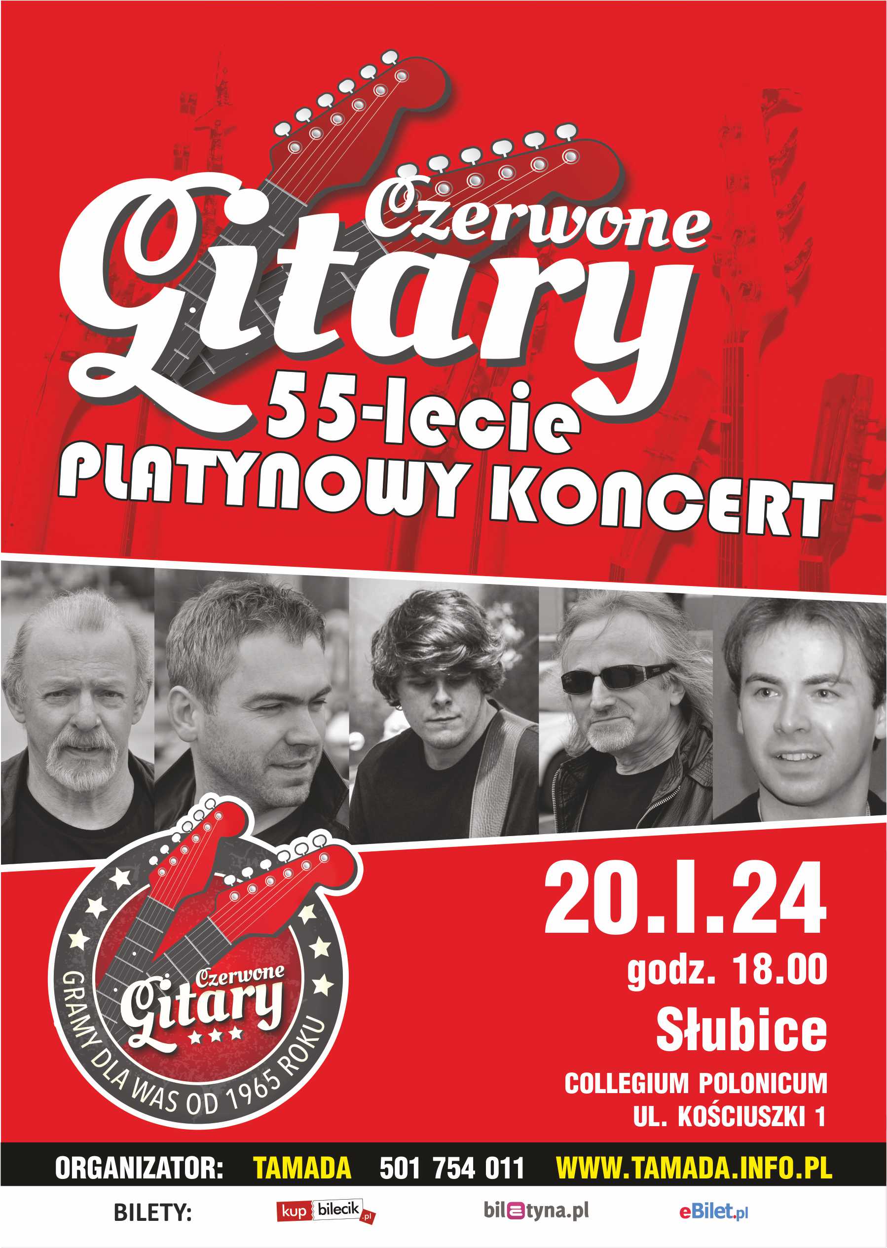 Jerzy Skrzypczyk zaprasza na koncert Czerwonych Gitar 