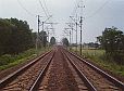 Zamknięty przejazd kolejowy w Słubicach