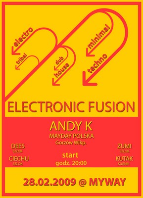 Słubice: Electronic fusion - Andy K. w klubie My Way