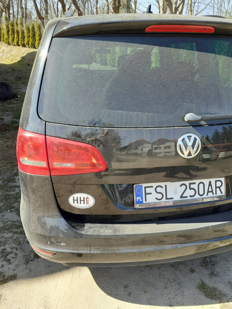 Słubice24.pl Ukradziono Volkswagena Sharana. 5 tys. zł
