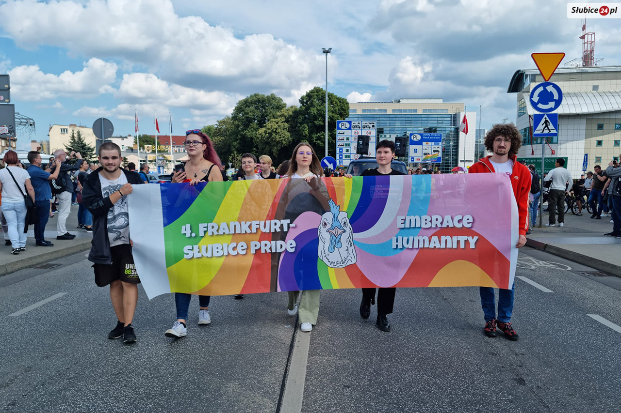 4. Marsz równości w Słubicach i Frankfurcie