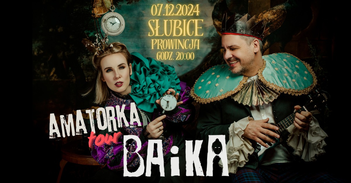 Amatorka Tour 2024. Koncert zespołu BAiKA w Słubicach