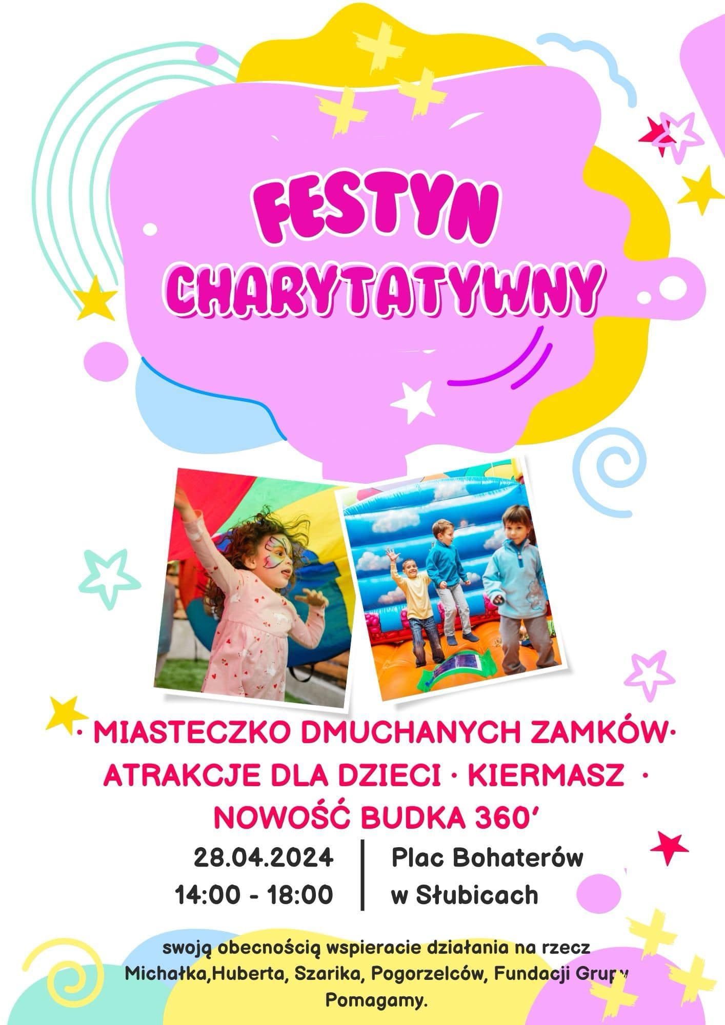 Festyn charytatywny w Słubiach