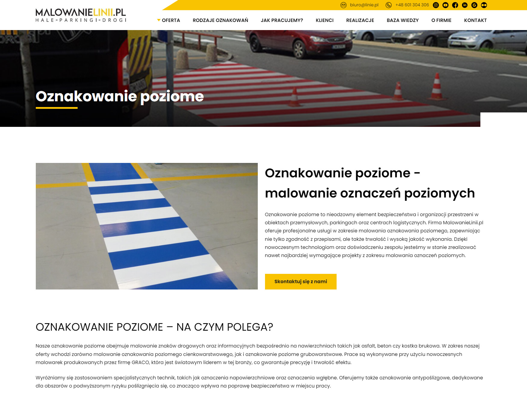 Oznakowanie poziome a przepisy drogowe