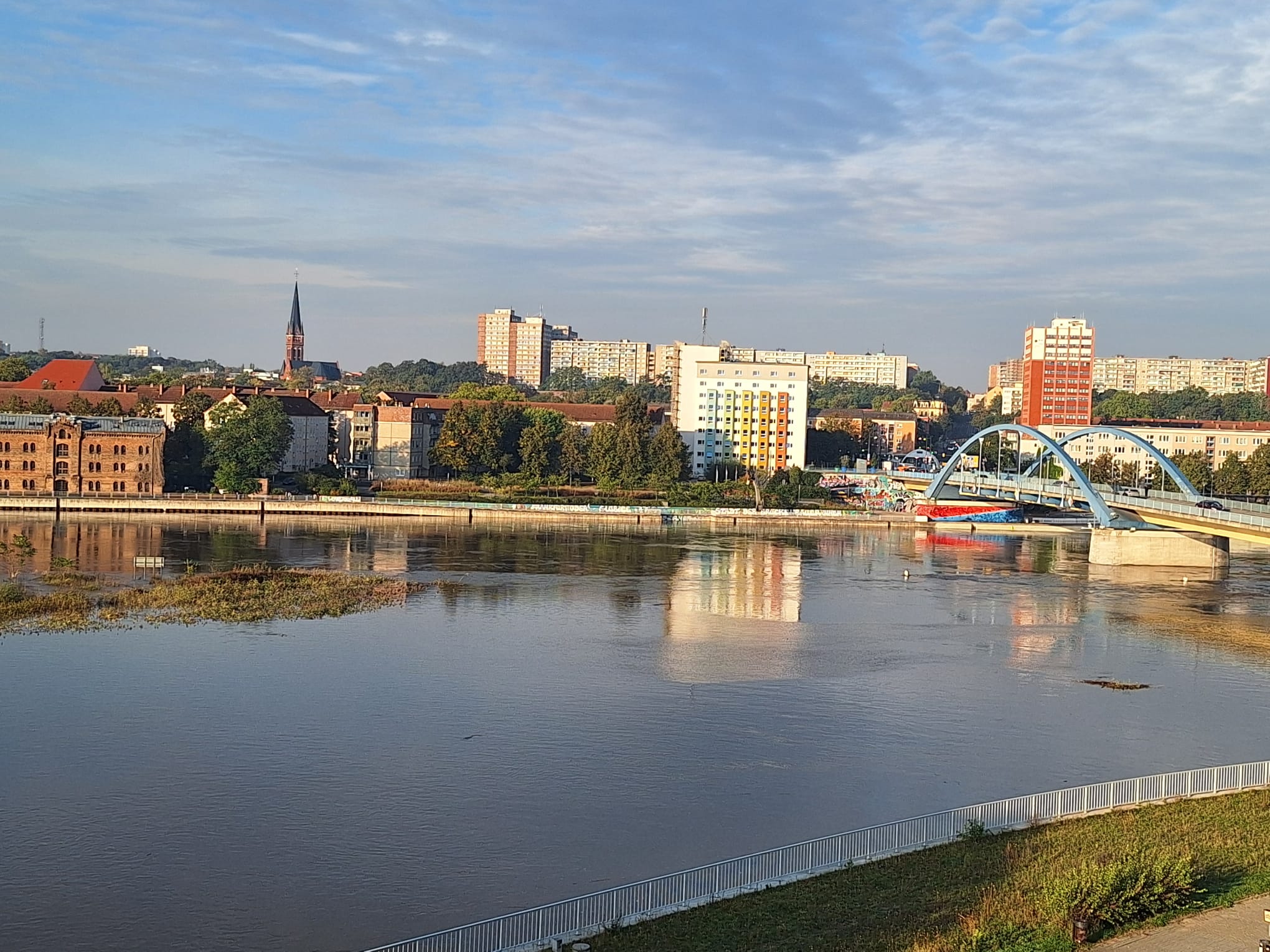 Odra w Słubicach