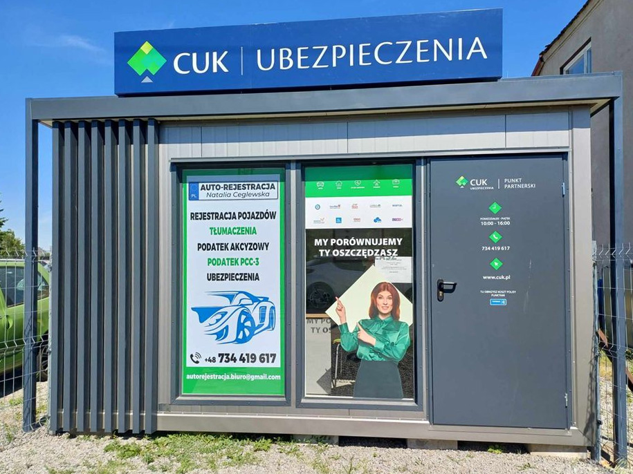 Nowe biuro pośrednictwa rejestracji pojazdów w Kunowicach