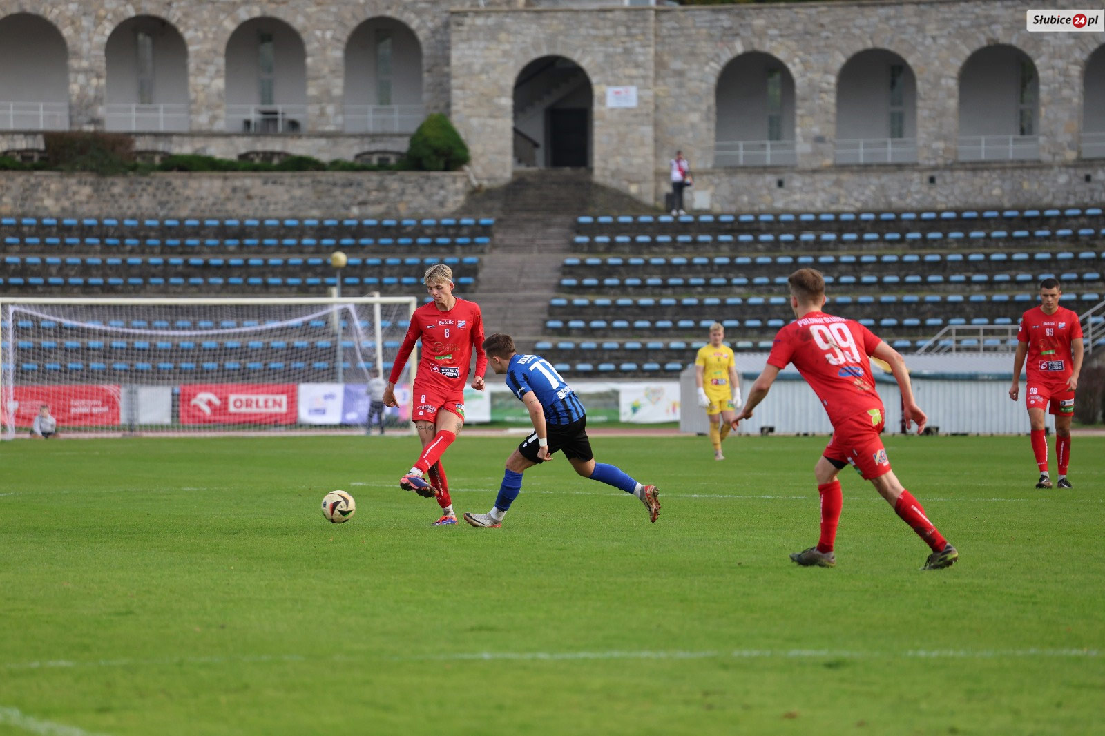 Polonia Słubice przegrała z Odrą Bytom Odrzański 0:1