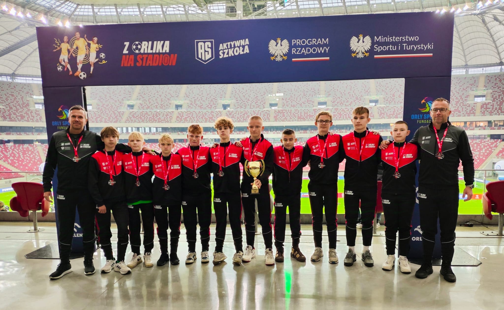 Finał turnieju „Z orlika na Stadion" udany dla SP 1 Słubice