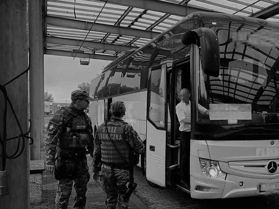 Obywatel Ghany wpadł podczas kontroli autobusu