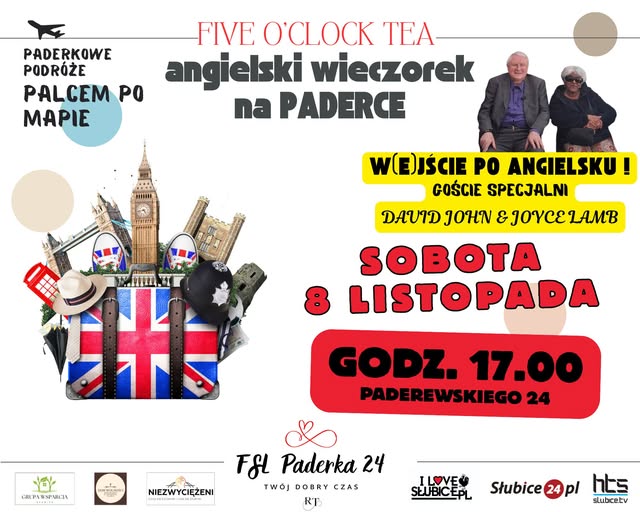 Stowarzyszenie Niezwyciężeni zaprasza na „Angielski podwieczorek na Paderce”