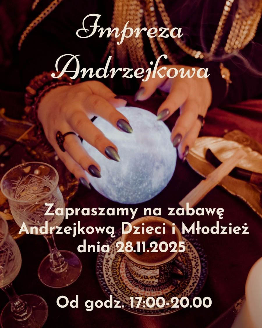 W Kunowicach będzie impreza andrzejkowa dla dzieci i młodzieży