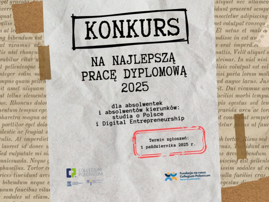 Collegium Polonicum nagrodzi najlepsze prace dyplomowe