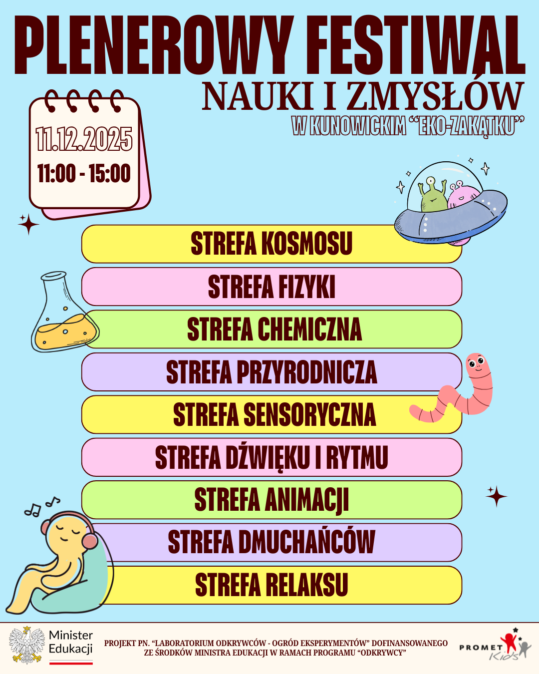 Plenerowy Festiwal Nauki i Zmysłów w kunowickim "Eko-Zakątku"