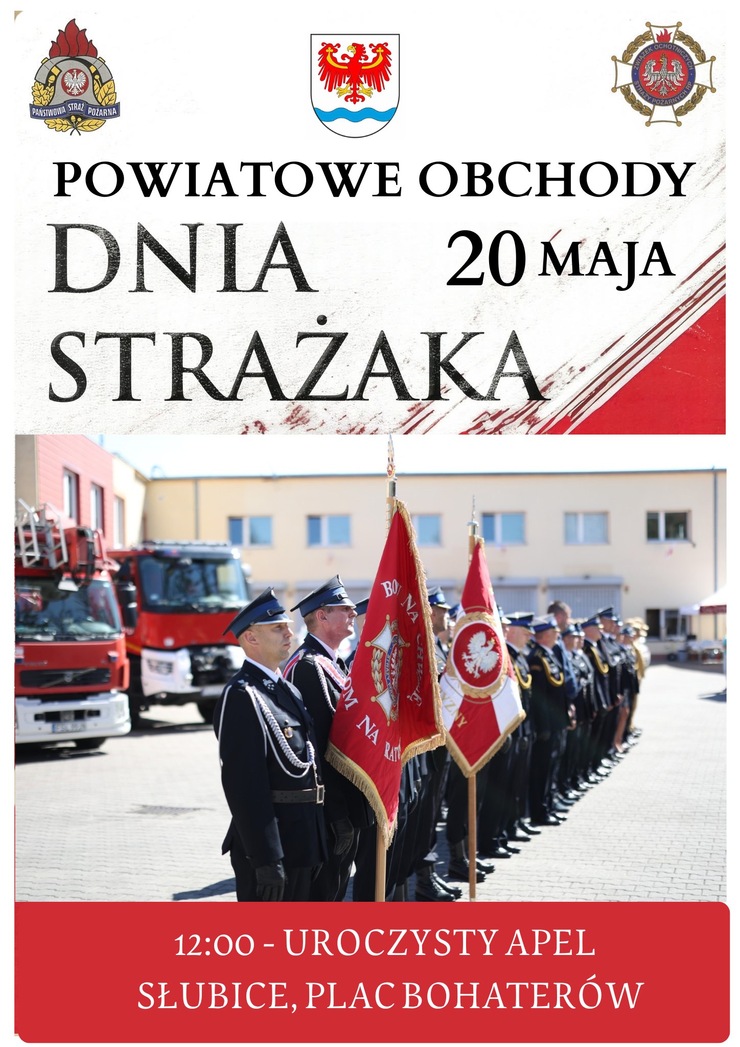 Powiatowe obchody Dnia Strażaka w Słubicach