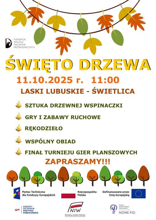 Rodzinne „Święto Drzewa” w Laskach Lubuskich