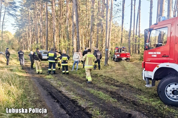 67-latka z Cybinki szukały policja i straż pożarna