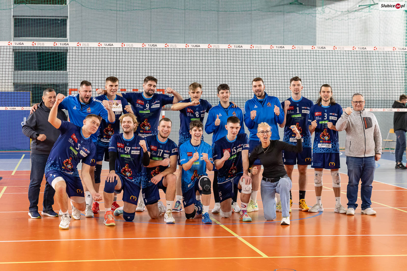 Siatkarze Asa Słubice wygrali 3:0 z Akademią Siatkówki Orzeł Międzyrzecz
