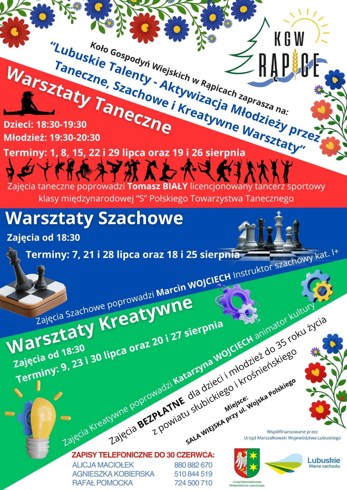 KGW Rąpice zaprasza młodzież na wakacyjne warsztaty