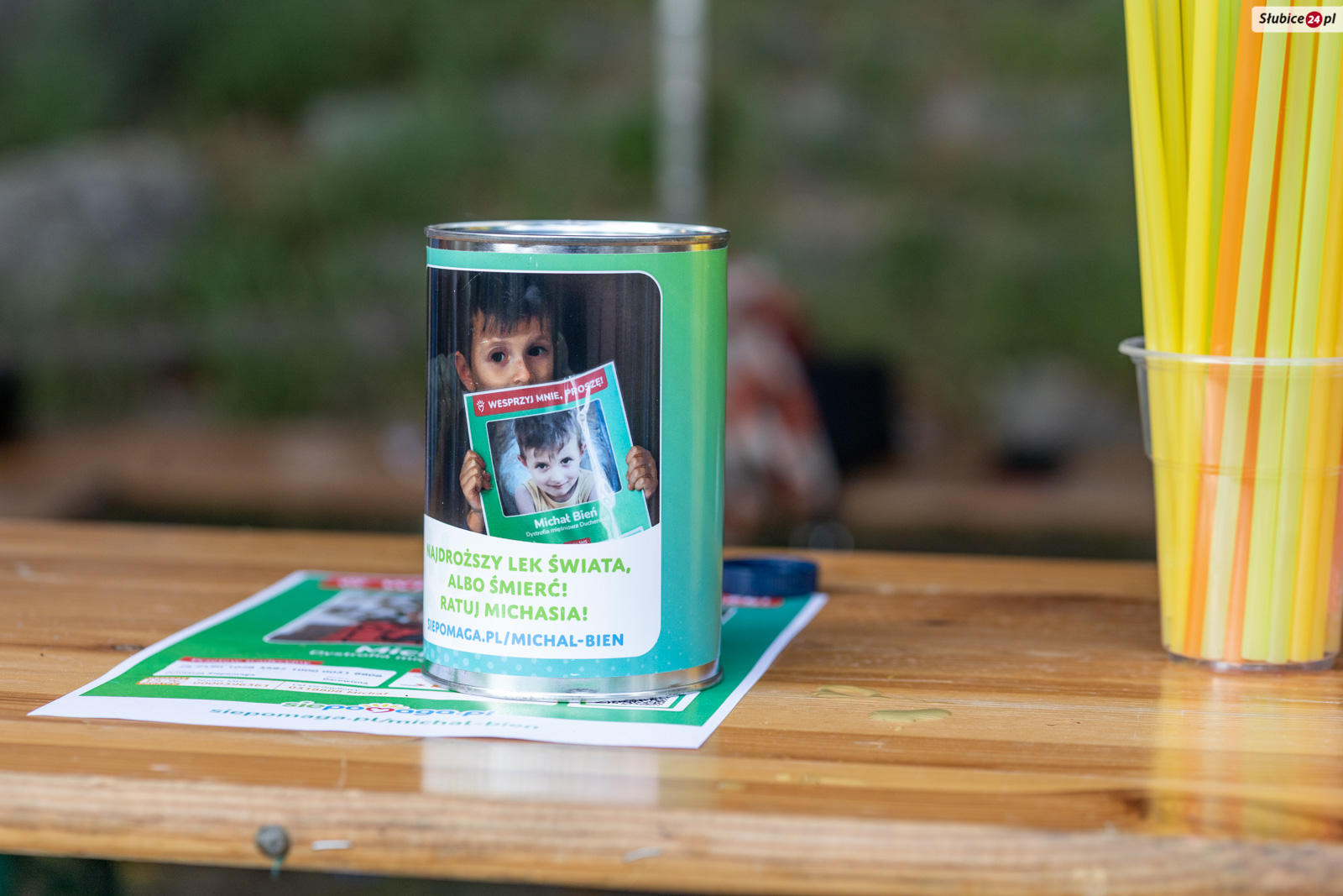 Zbiórka dla Michała Bienia na kunowickiej sołtysówce