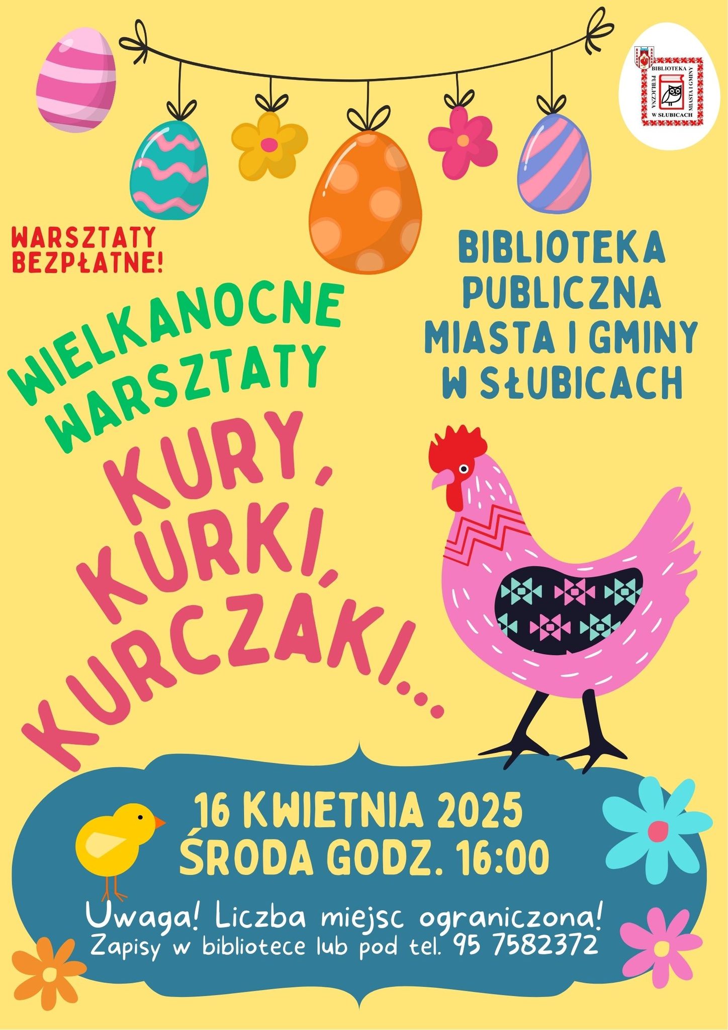 „Kury, kurki, kurczaki” w słubickiej bibliotece