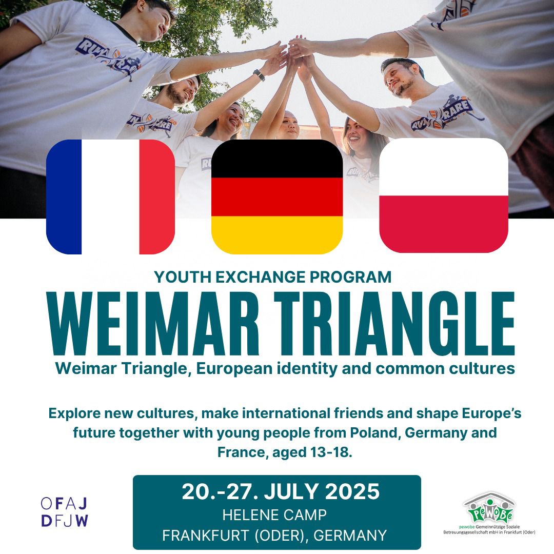 Wymiana młodzieży "Weimar Triangle 2025