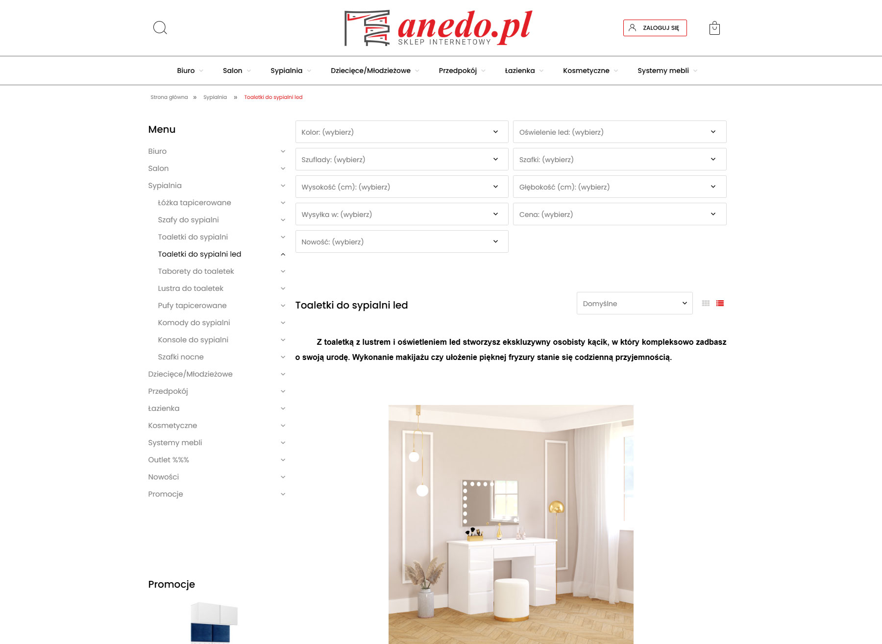 Toaletka z lustrem - modny dodatek czy must-have w każdej sypialni?