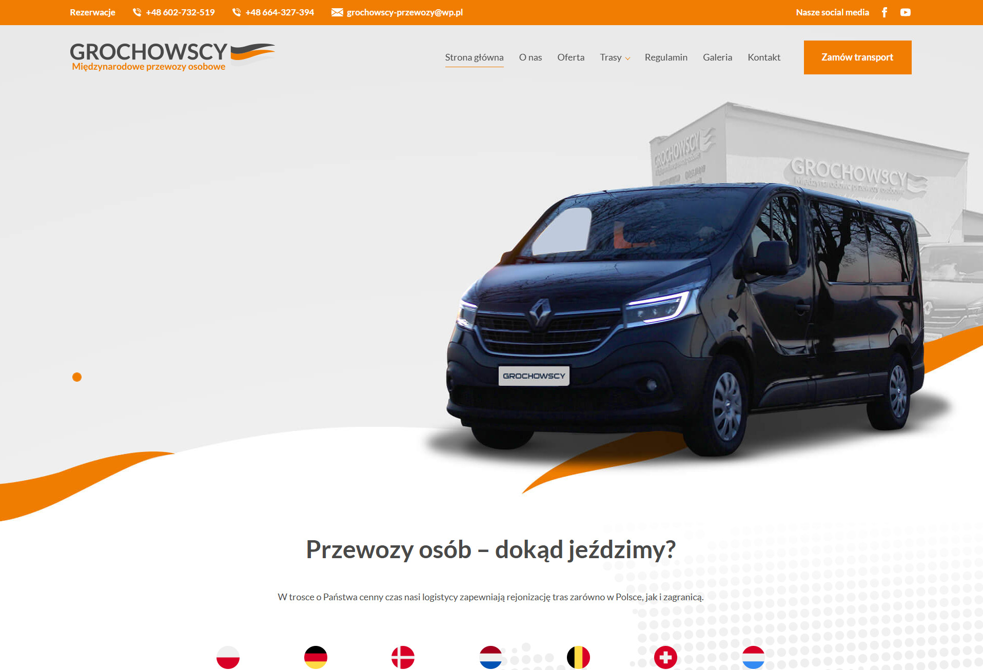 Przewozy międzynarodowe dla rodzin