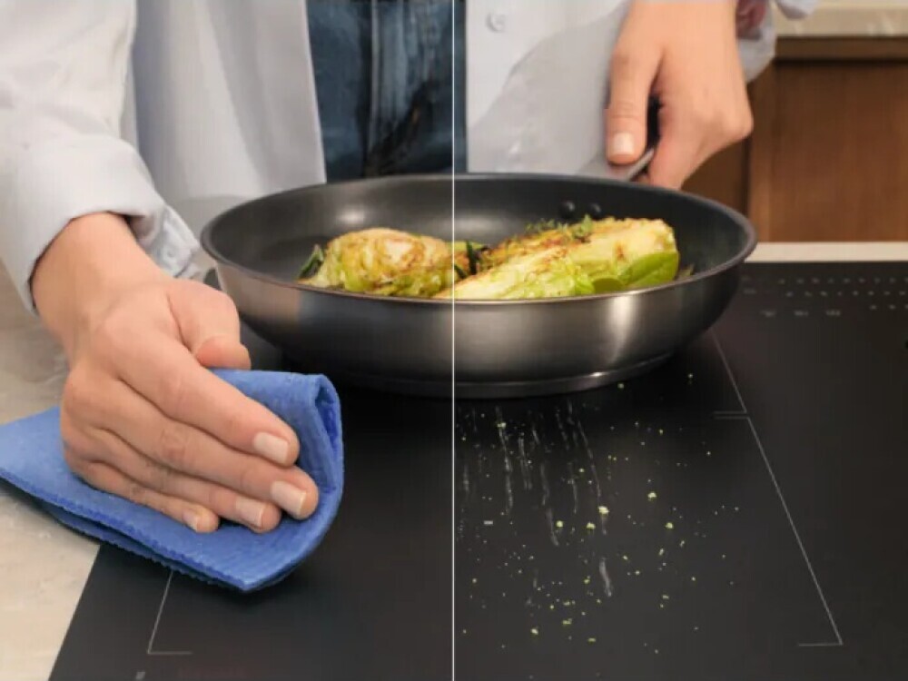 Mniej zarysowań i uporczywych plam na płycie indukcyjnej