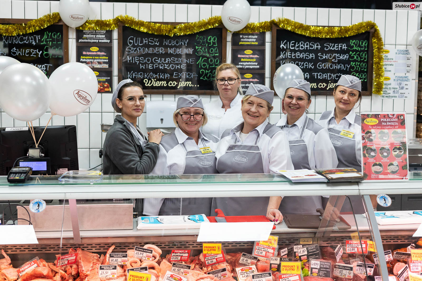Na zakupy zaprasza was sympatyczna obsługa sklepu