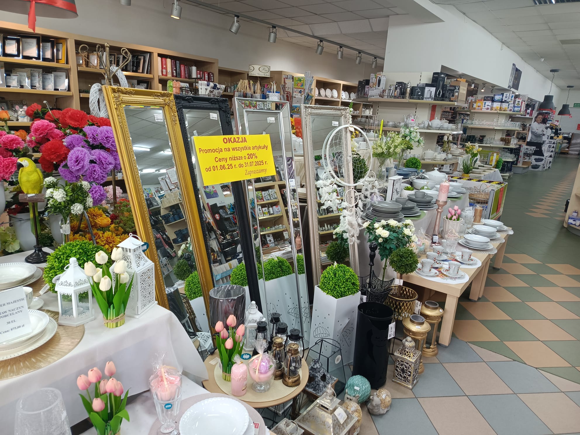 Promocja w sklepie Merkury w Słubicach! Do końca lipca 20% rabatu na cały asortyment