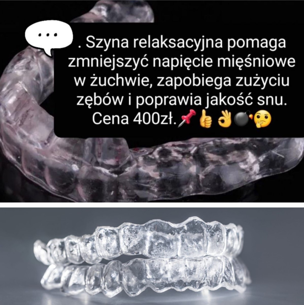 Zadbaj o zdrowy uśmiech – szyna relaksacyjna w ofercie Dental Clinica w Słubicach