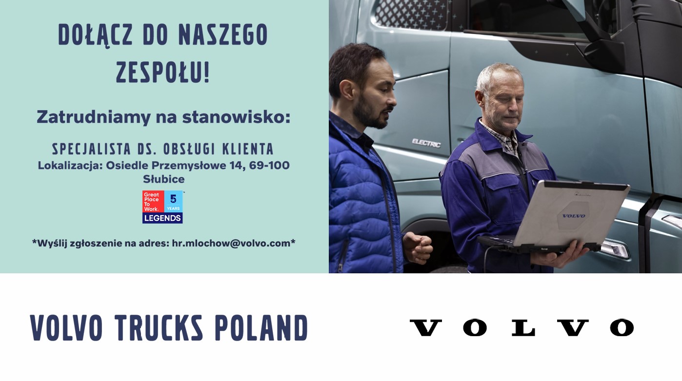 Praca w Volvo Trucks w Słubicach