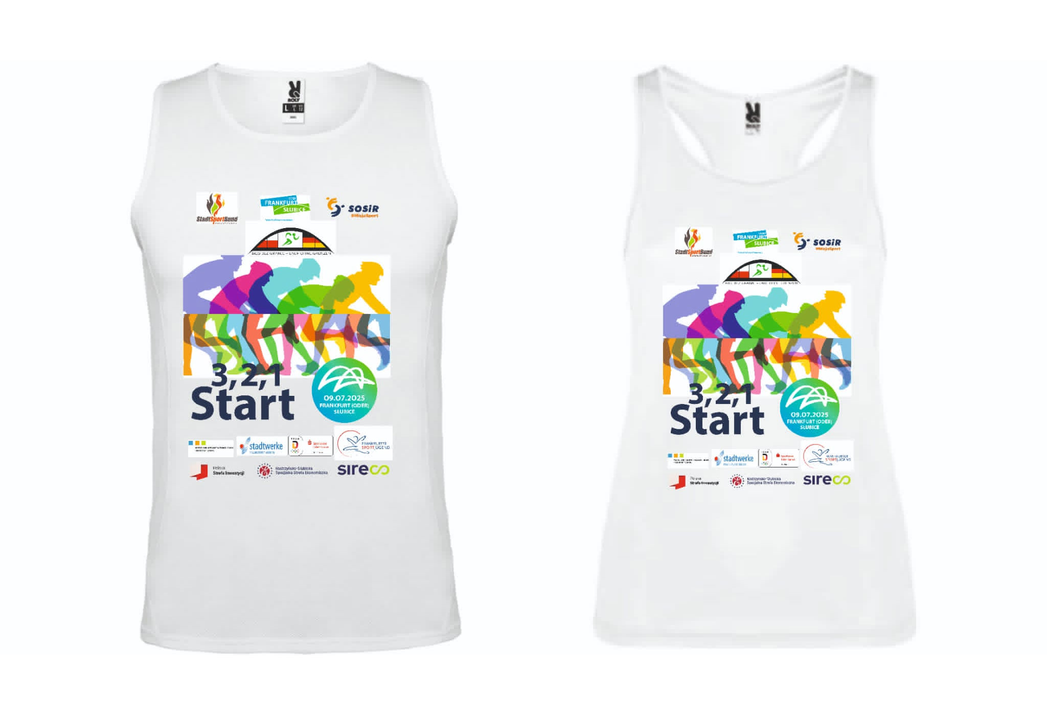 Koszulki dla uczestników Biegu bez Granic 2025