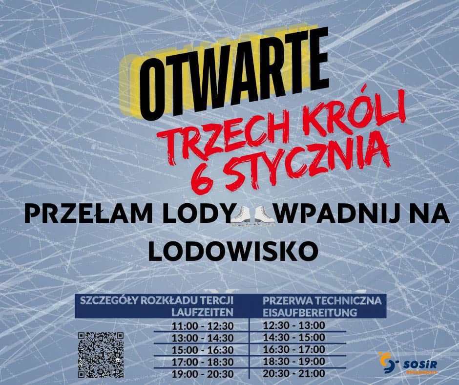 Odwiedź lodowisko w Trzech Króli