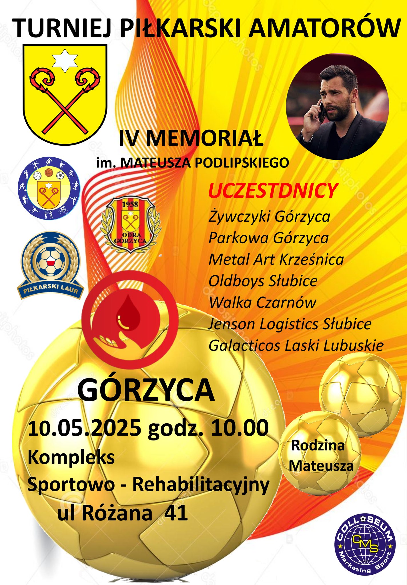 Znamy uczestników IV Memoriału im. Mateusza Podlipskiego