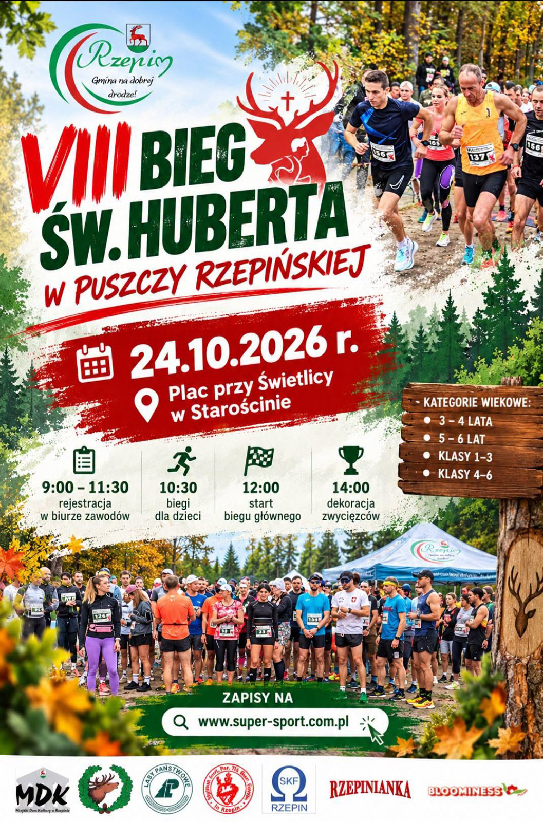 viii bieg sw huberta