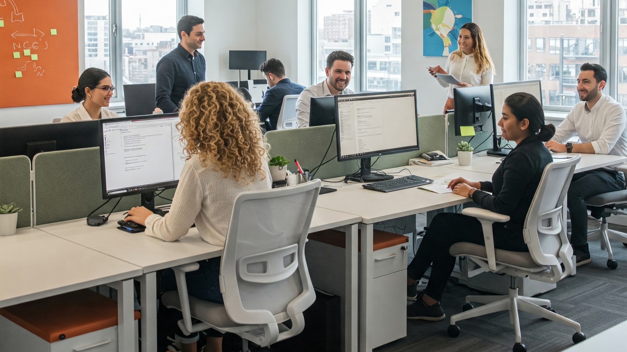 Jak zwiększyć produktywność w biurze? Kluczowe elementy wyposażenia