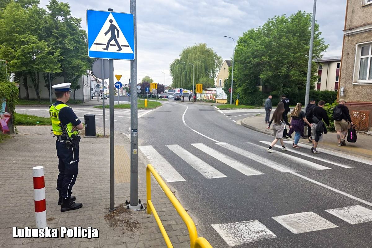 21 maja policja sprawdzała bezpieczeństwo pieszych