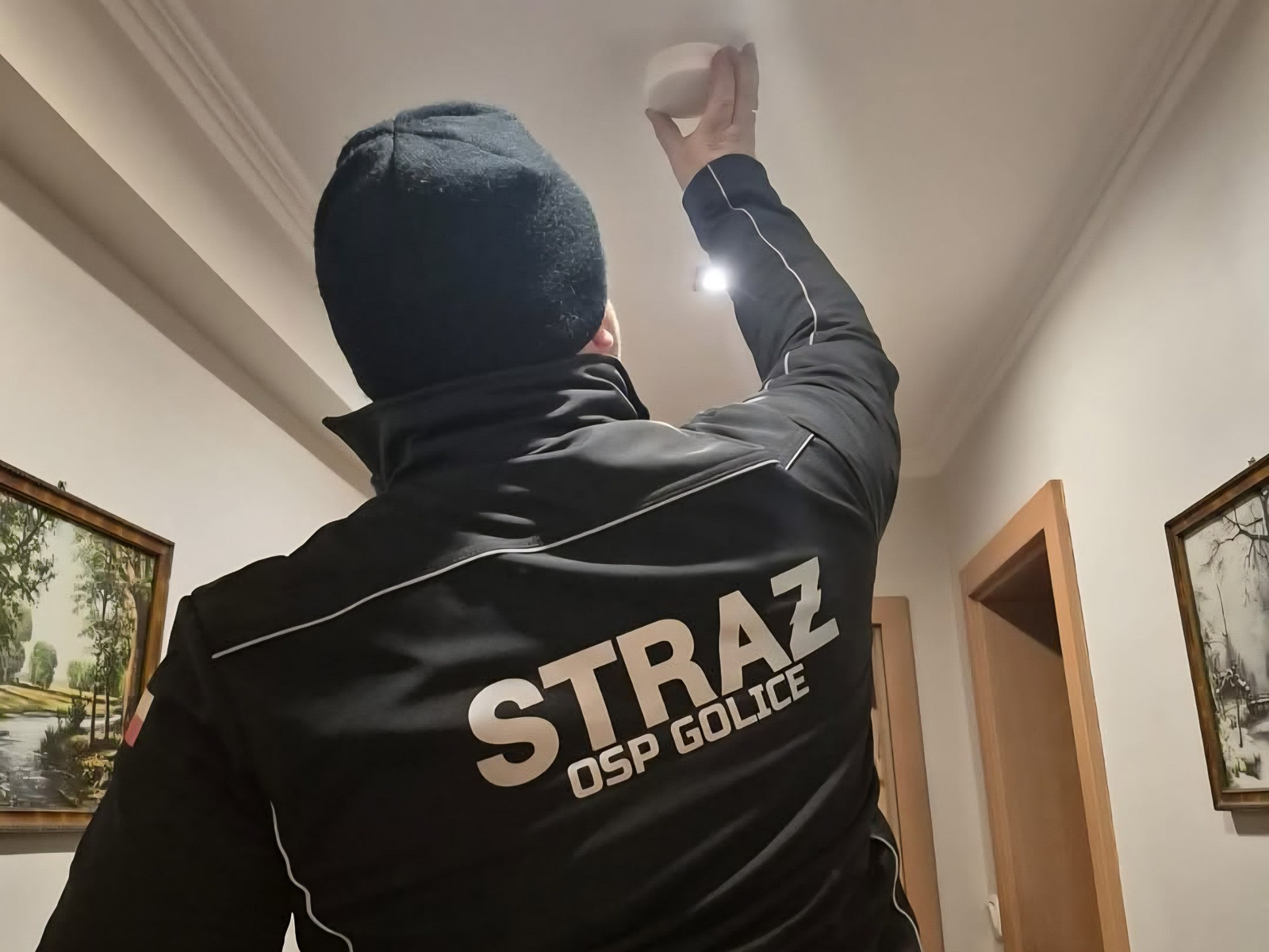 Strażacy rozpoczęli montaż czujek na terenie gminy Słubice