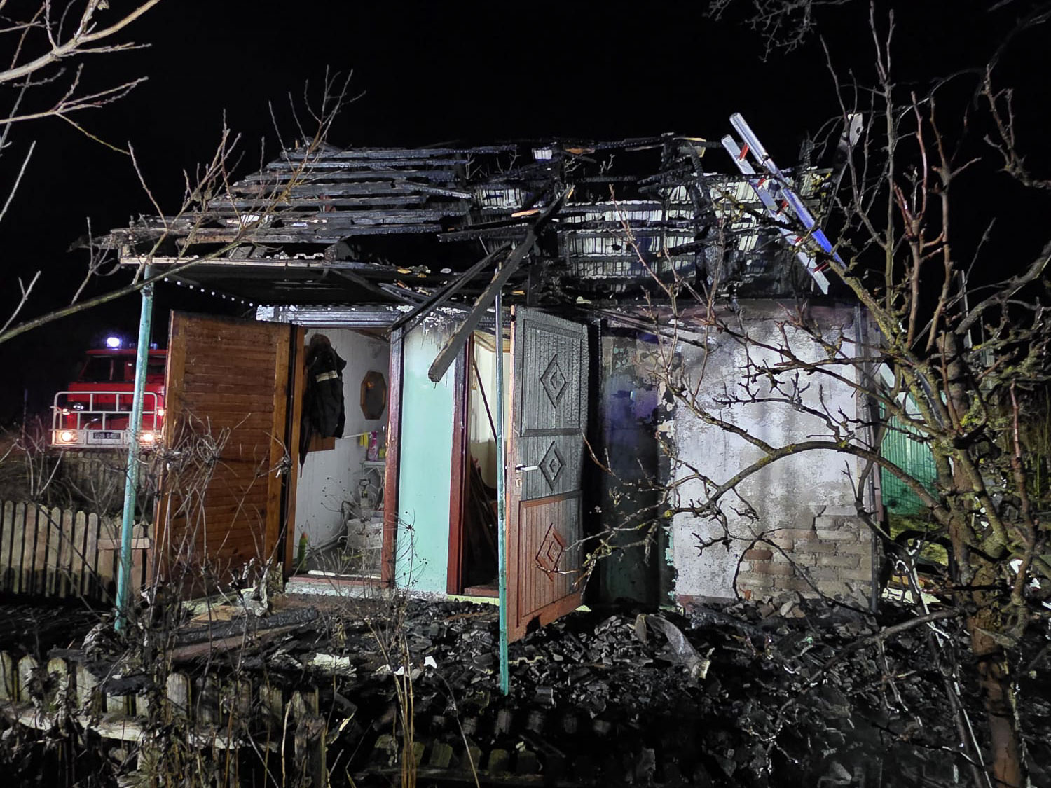 W Górzycy na terenie ROD doszło do pożaru altanki