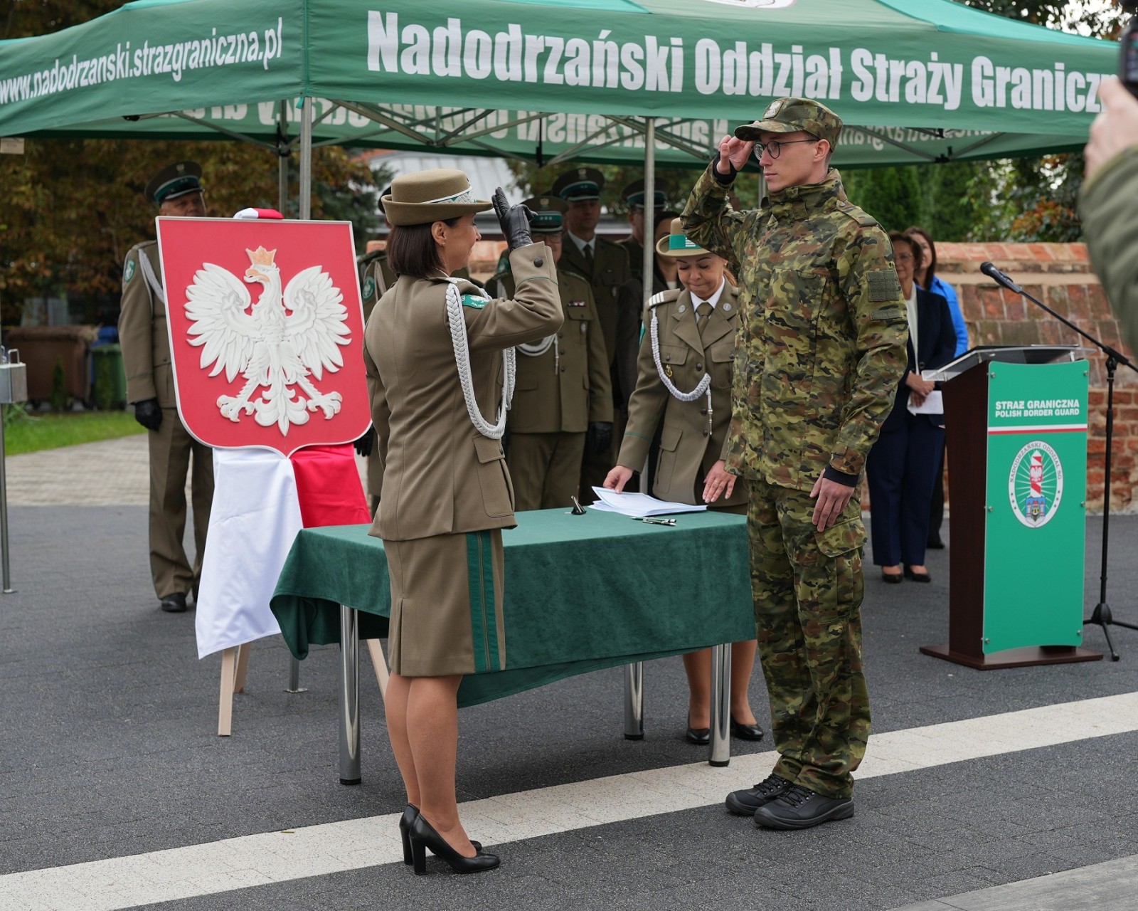 Blisko 50 nowych funkcjonariuszy zasili Nadodrzański Oddział Straży Granicznej