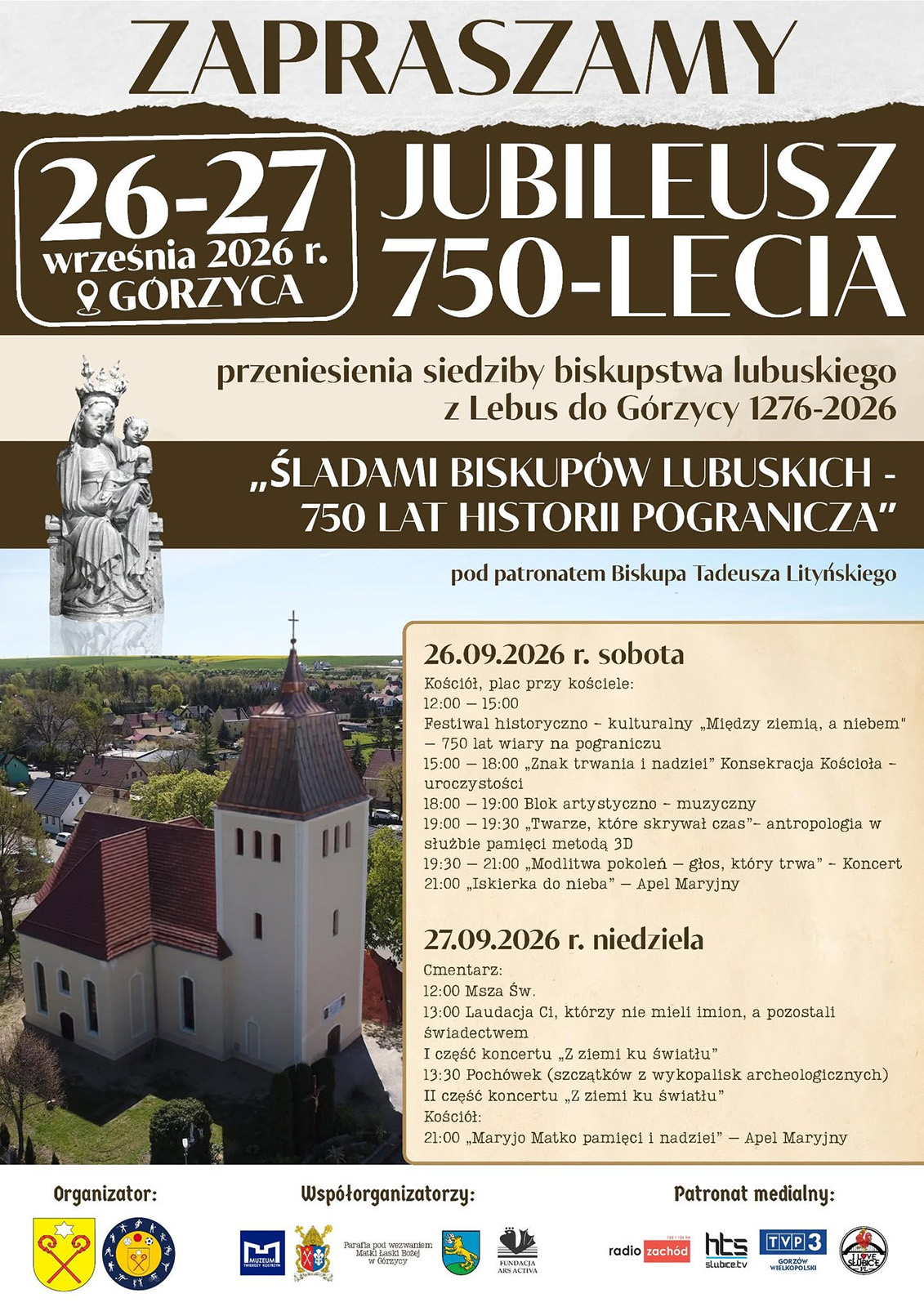 750 lat historii biskupstwa lubuskiego. Jubileuszowe obchody w Górzycy