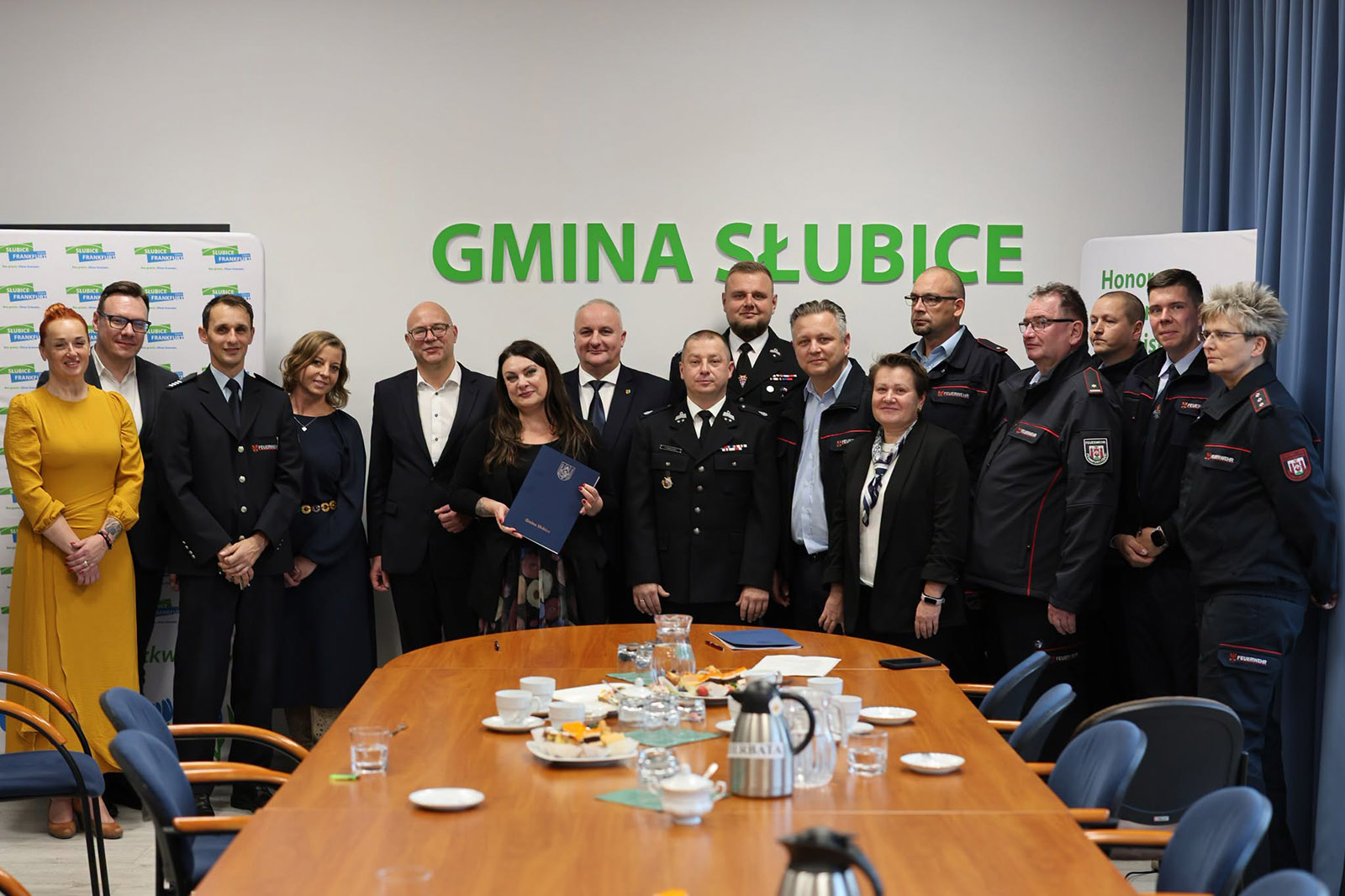 Słubice i Frankfurt nad Odrą podpisały projekt „Bezpieczne Dwumiasto”