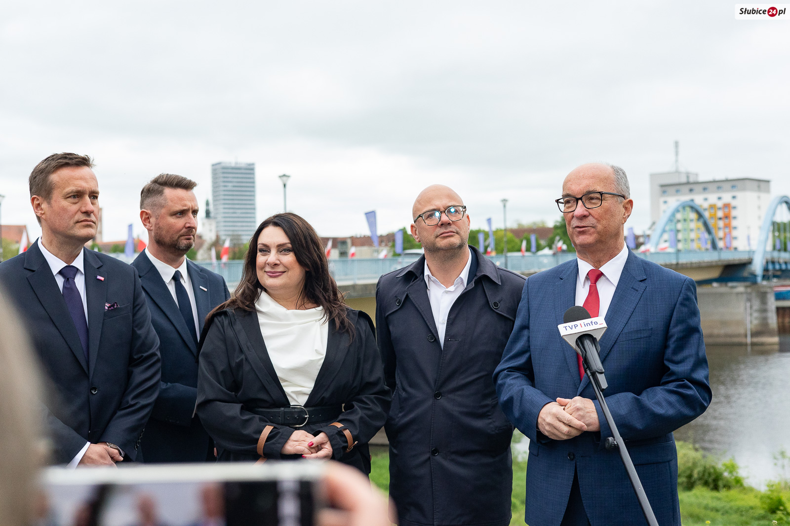 Włodzimierz Czarzasty odwiedził Słubice i spotkał się z mieszkańcami