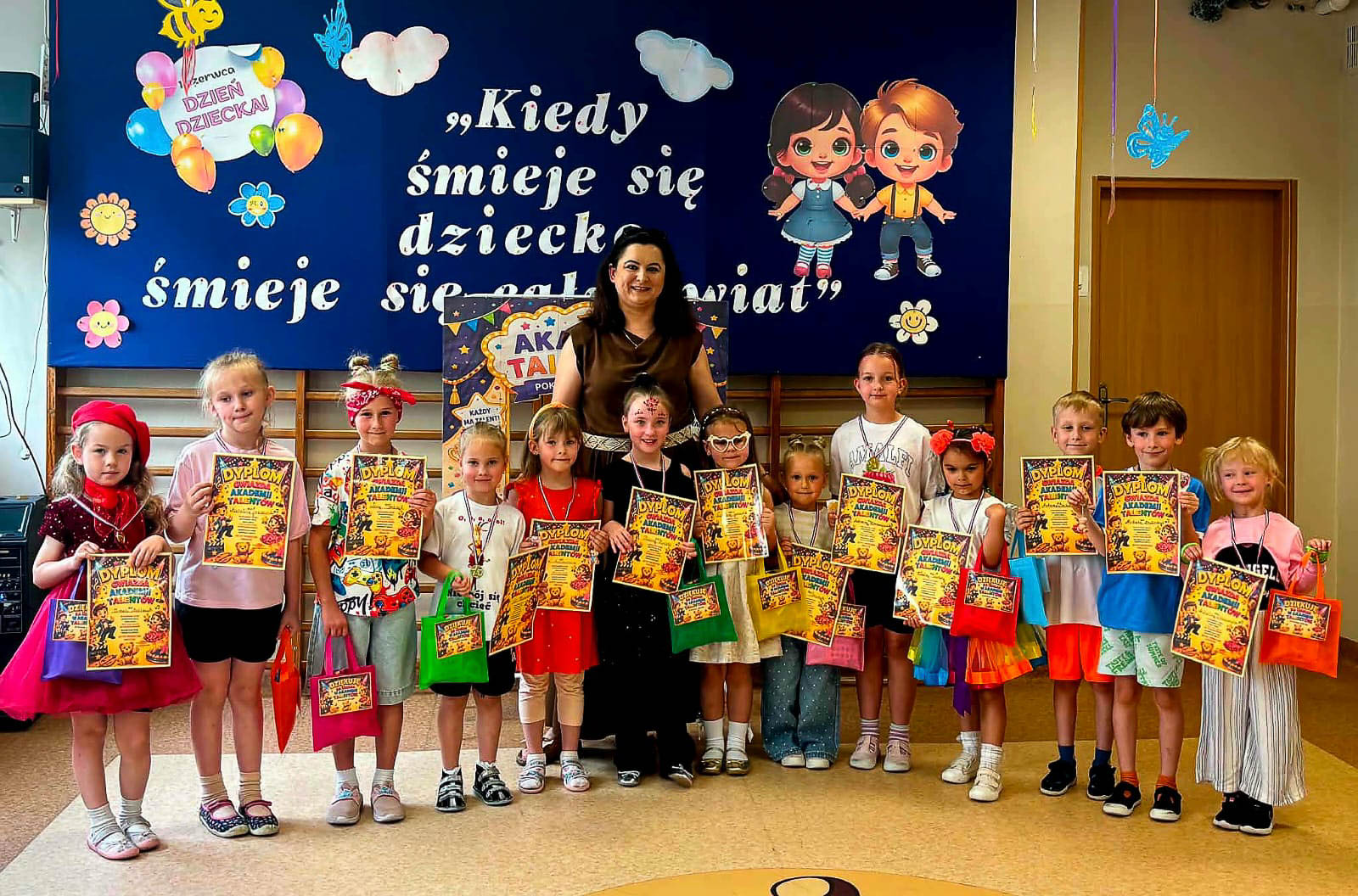 W Przedszkolu Samorządowym nr 3 z okazji Dnia Dziecka odbyła się Akademia Talentów