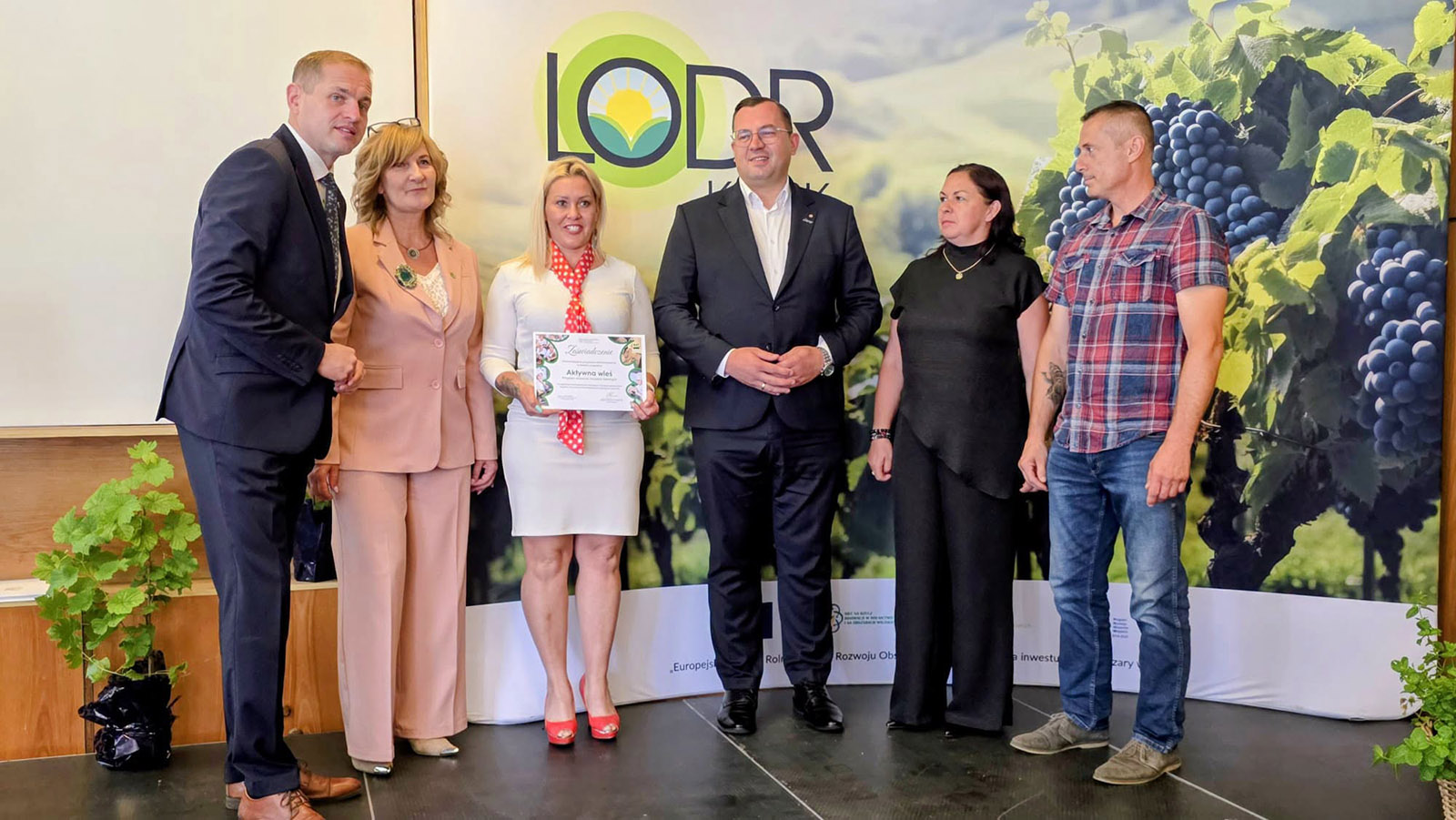 Koło Gospodyń Wiejskich i Gospodarzy w Rybocicach z dofinansowaniem (fot. LODR)