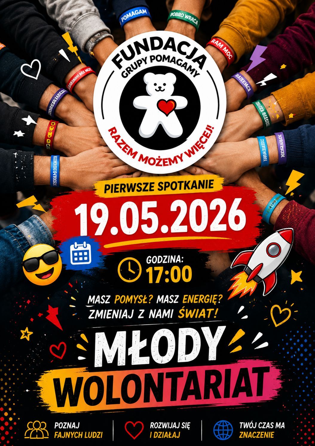 mlody wolontariat