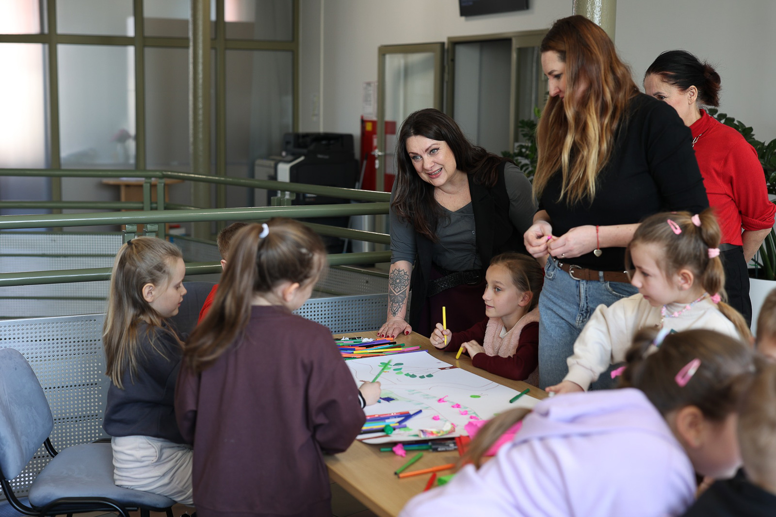 Uczniowie gminnych podstawówek przygotowali prace plastyczne