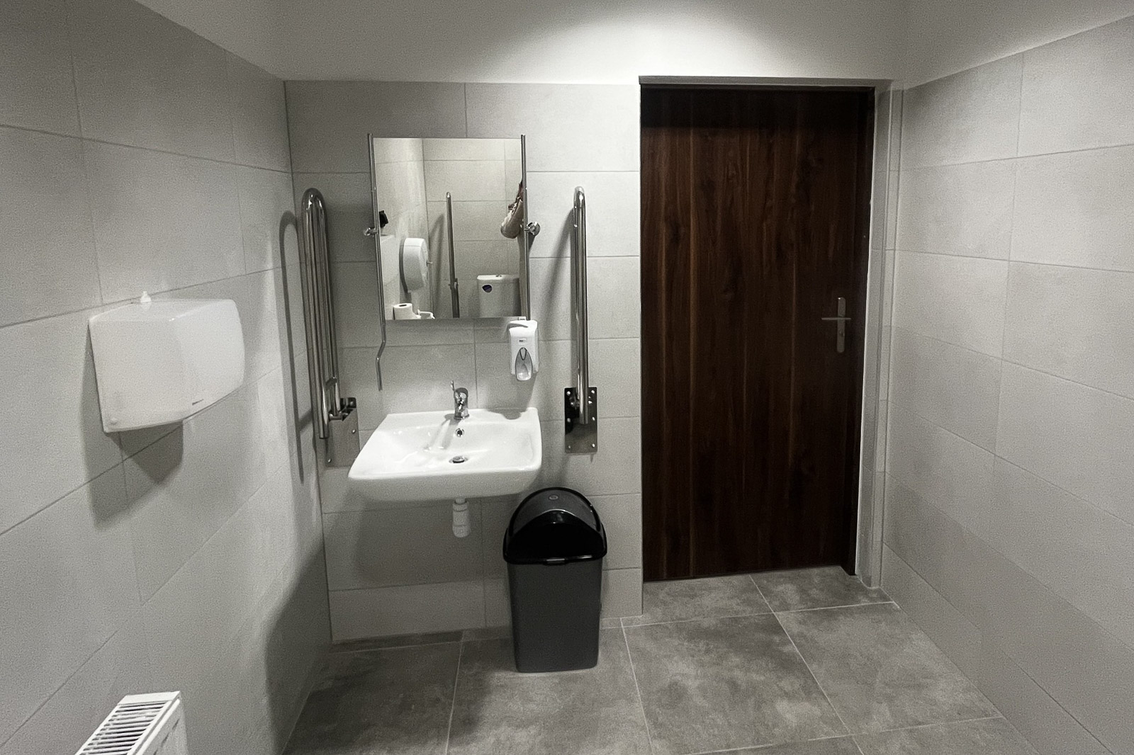 Wyremontowana łazienka w Środowiskowym Domu Samopomocy w Słubicach