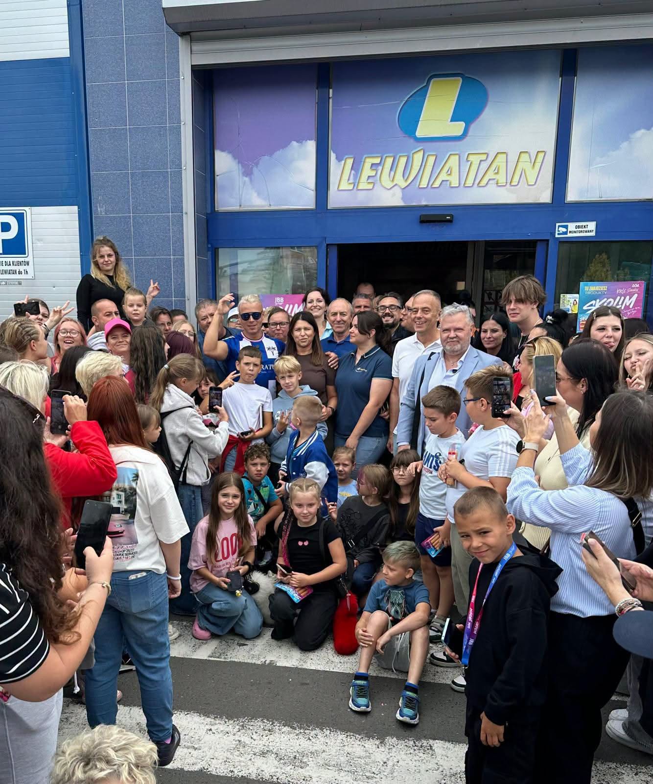 Skolim odwiedził sklepy Lewiatan w Słubicach i Rzepinie
